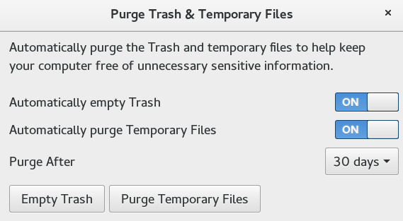 Purge Files