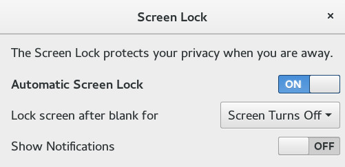 Lock Screen Privacy