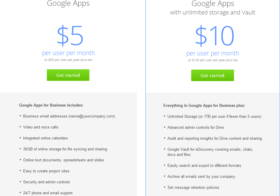 Google Apps for Business