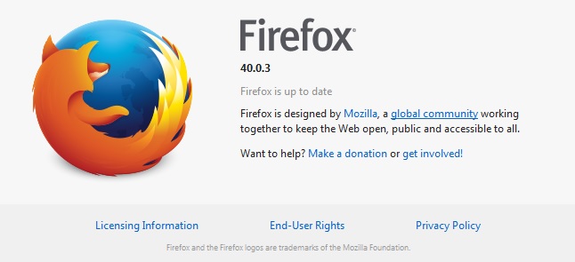 Firefox 40