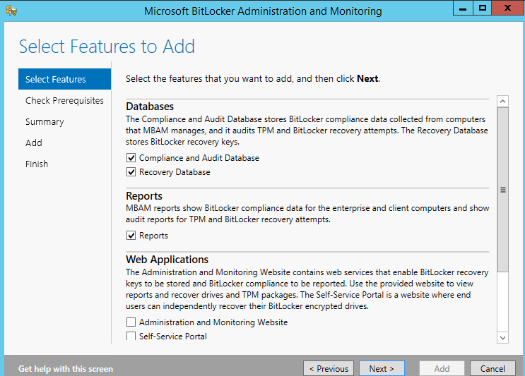 Protecting Data At Rest with MBAM